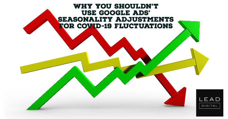 Why you shouldn’t use Google Ads’ seasonality adjustments for COVID-19 fluctuations