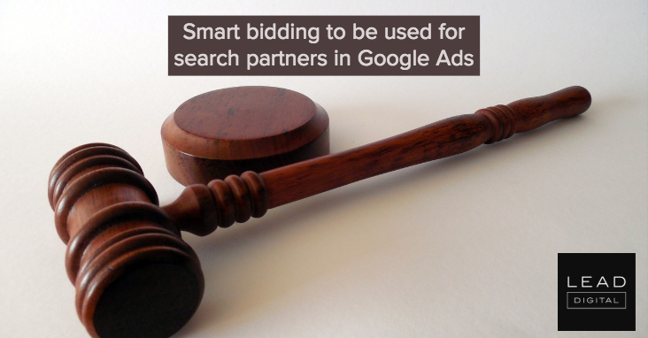 Smart bidding to be used for search partners