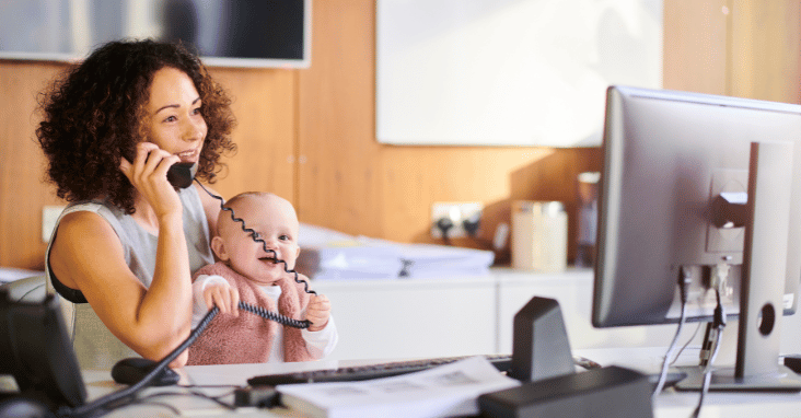 How To Work From Home With A Baby