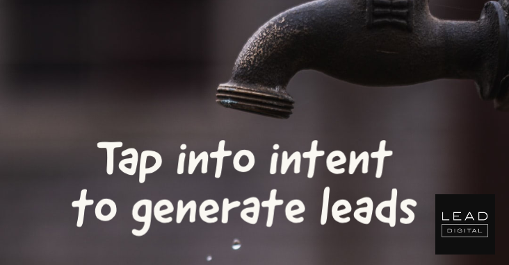 Tap into intent to generate leads