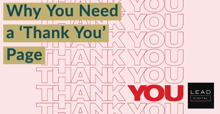 Why You Need a ‘Thank You’ Page