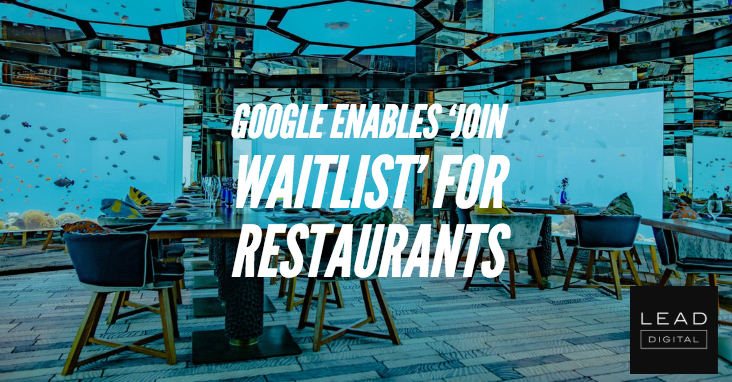 Google enables ‘join waitlist’ for restaurants