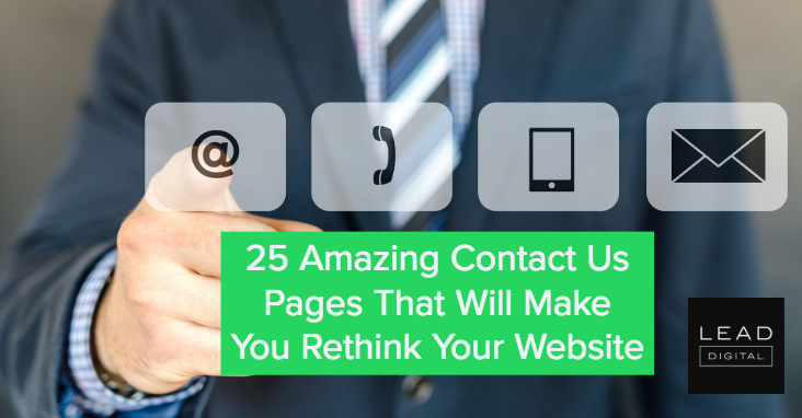 25 Amazing Contact Us Pages That Will Make You Rethink Your Website