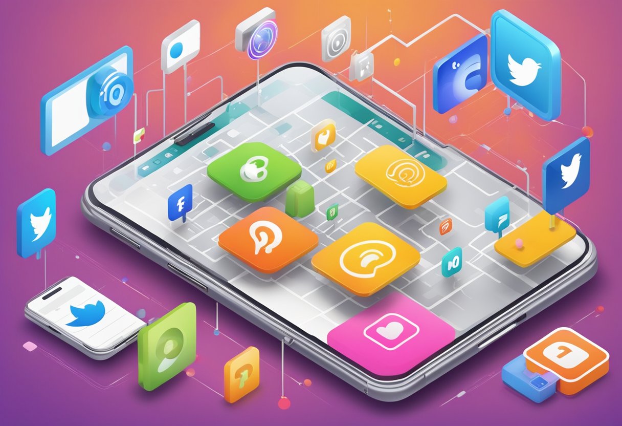 A social media platform with various competition structures and giveaways. Posts, likes, and shares indicate user engagement