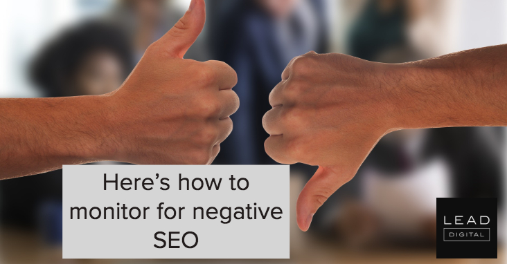 Here’s how to monitor for negative SEO