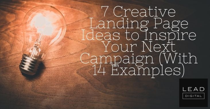 7 Creative Landing Page Ideas to Inspire Your Next Campaign (With 14 Examples)
