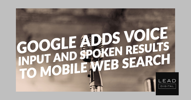 Google adds voice input and spoken results to mobile web search