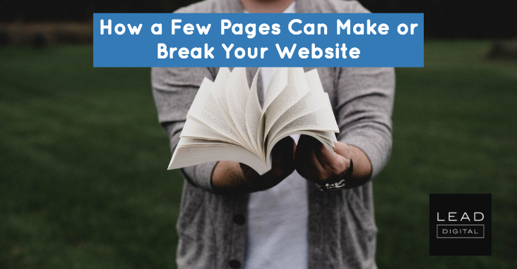 How a Few Pages Can Make or Break Your Website