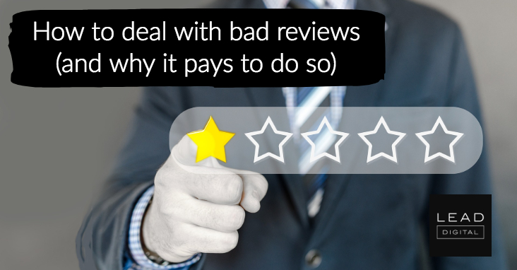 How to deal with bad reviews (and why it pays to do so)