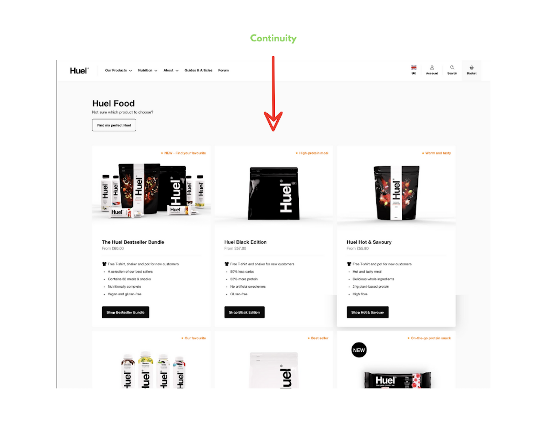 Huel Landing Page