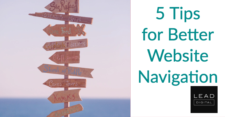 5 Tips for Better Website Navigation