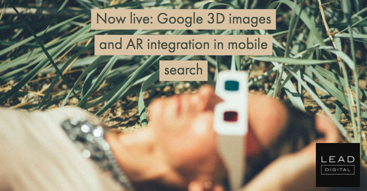 Now live: Google 3D images and AR integration in mobile search
