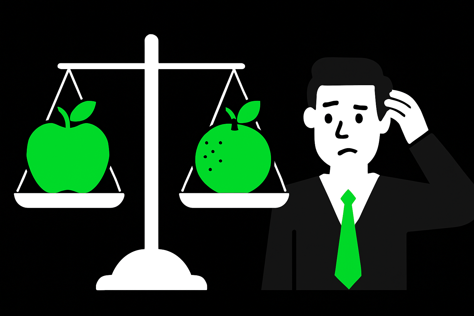 Are You Comparing Apples with Oranges?